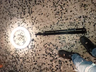 Foco Aro LED con Trípode