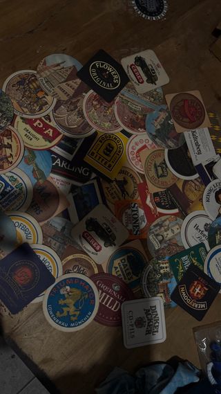 Lotto Sottobicchieri Vintage Birra