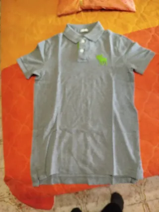 Maglietta ragazzo grigia con orso