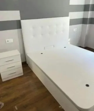 Canapé abatible con colchón 150x190