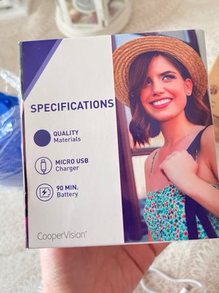 Altavoz Bluetooth CooperVision Azul y Marrón