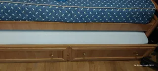 Dormitorio juvenil puente con cama nido