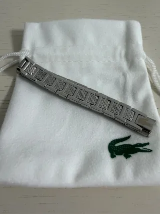Pulsera Lacoste Plata