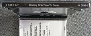 Sabbat History of a Time To Come CD Reissue New