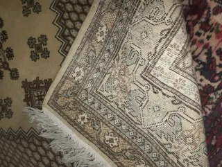 Tappeto Tunisino Vintage 120x200 Beige Marrone