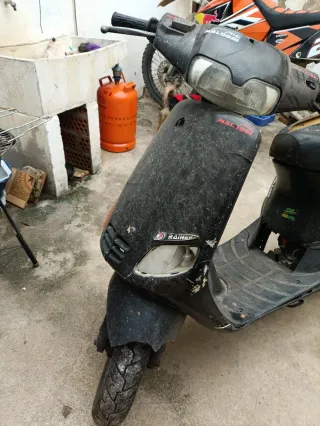 Moto Zip 70cc preparada cilindro carburador viela