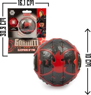 Gormiti - Elesphere de Fuego con Luces Role Play,