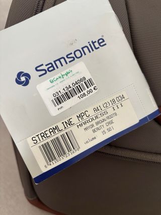 Neceser Samsonite Nuevo con etiqueta. SIN ESTRENAR