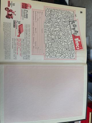 Quaderno vintage Ferrari Cavallino Rampante