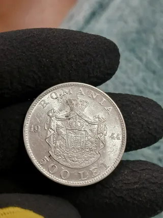 Moneda de plata rumania alta conservacion