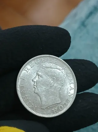 Moneda de plata rumania alta conservacion