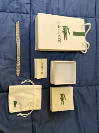 Pulsera Lacoste Plata