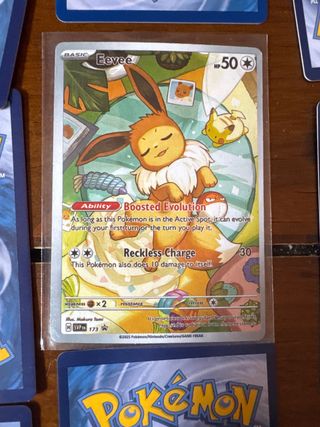 Carta Pokémon Eevee Basic HP 50