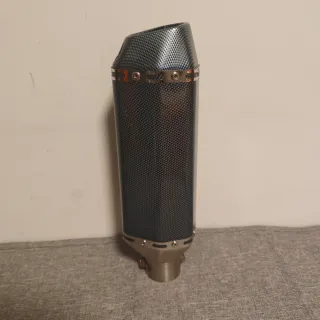 Tubo de escape carbono moto
