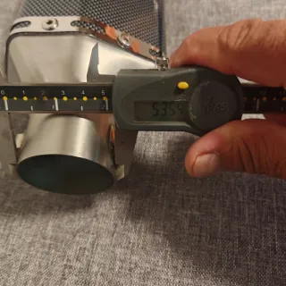 Tubo de escape carbono moto