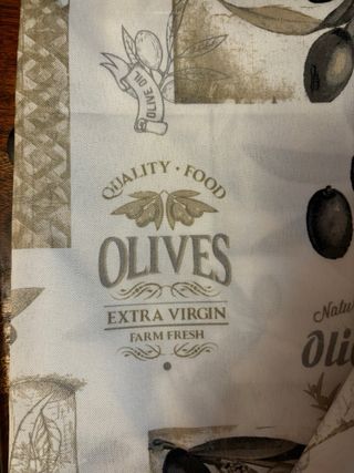 Tovaglia Lavabile Motivo Olive