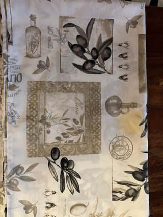 Tovaglia Lavabile Motivo Olive