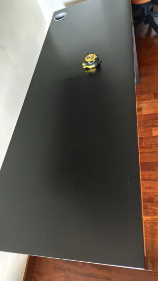 Scrivania Ikea Nera e Bianca