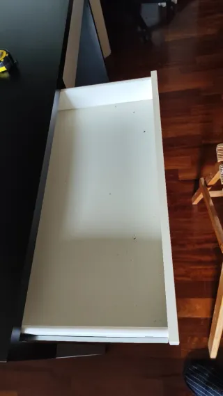 Scrivania Ikea Nera e Bianca