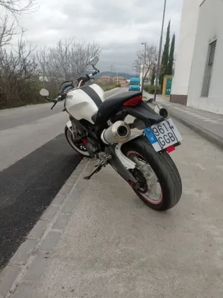 Ducati Monster 696 Blanca