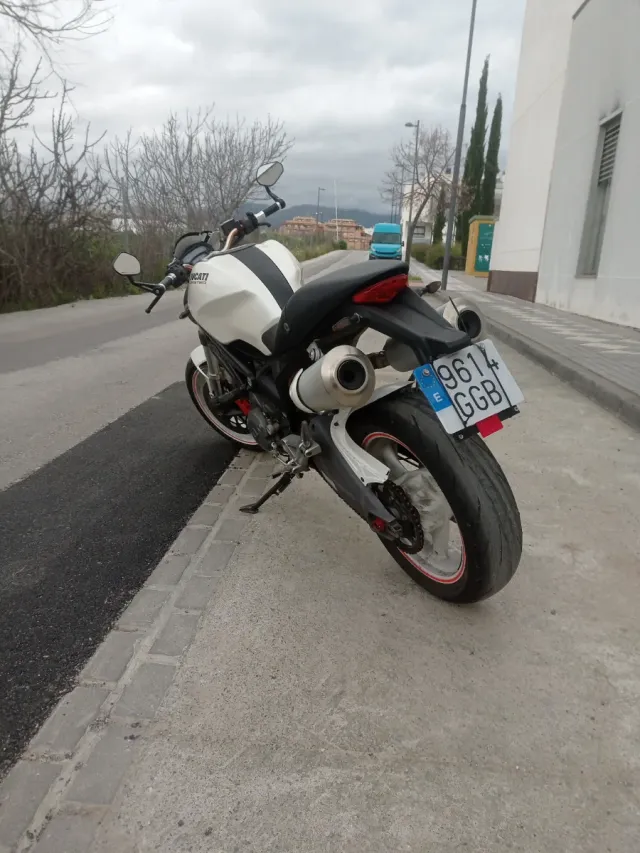 Ducati Monster 696 Blanca