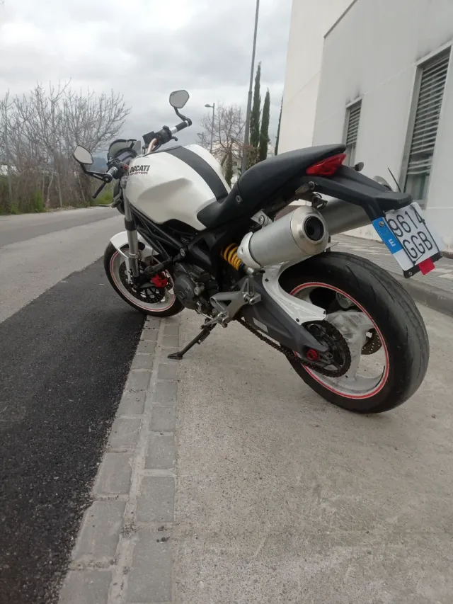 Ducati Monster 696 Blanca