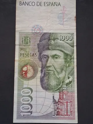 Billete 1000 pesetas Banco de España