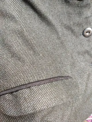 Chaqueta gris elegante