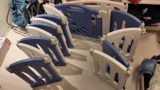 Valla modular infantil para bebés