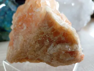 Gran pieza de calcita naranja 850 gramos