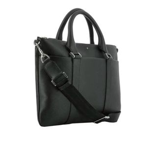 Portadocumentos Montblanc Piel Negra