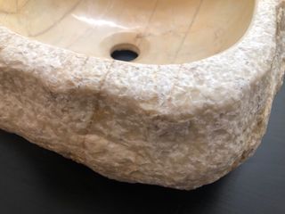 Lavabo de piedra natural