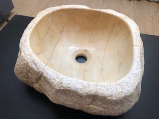 Lavabo de piedra natural