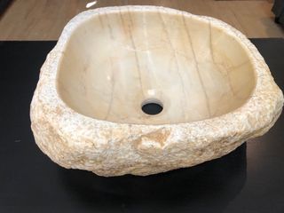 Lavabo de piedra natural
