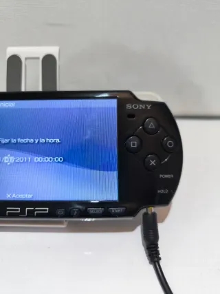 PSP Slim 2004 Negra Averiada