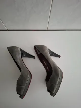 Zapatos Sara Navarro Talla 37 Piel 8e