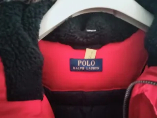 Abrigo niño Polo Ralph Lauren rojo
