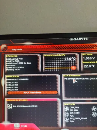 Ordenador con gtx 1650 y amd ryzen 5 1600