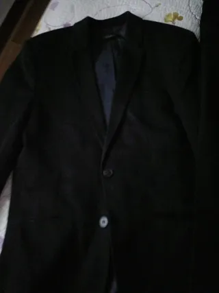 Traje de chico Zara negro