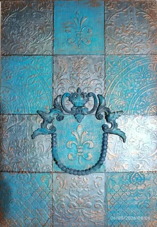 Cuadro Escudo Flor de Lis