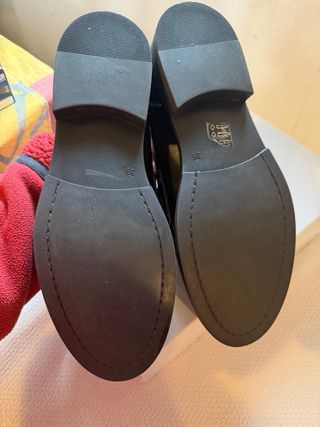 Mocassini marrone lucido