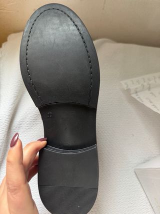 Mocassini marrone lucido