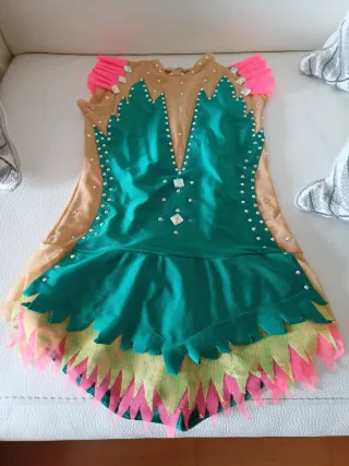 MALLOT PATINAJE ARTÍSTICO T. 7-8 AÑOS