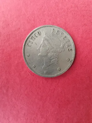 Monedas 5 y 2 Pesetas