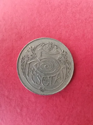 Monedas 5 y 2 Pesetas