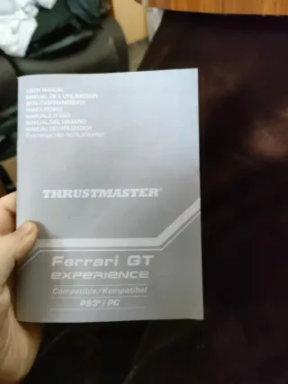 Volante Thrustmaster Ferrari PS3/PC