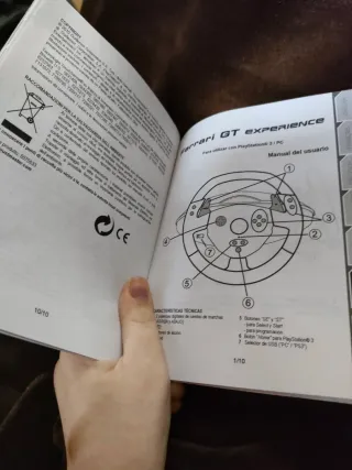 Volante Thrustmaster Ferrari PS3/PC