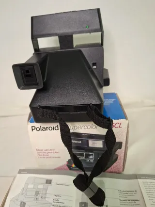 Polaroid Supercolor 635CL + Lente Close-up