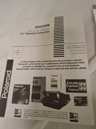 Polaroid Supercolor 635CL + Lente Close-up