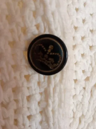 Chaqueta Cortefiel blanca